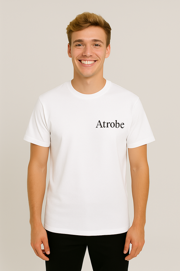 Atrobe Arvo Men T-Shirt | Wit